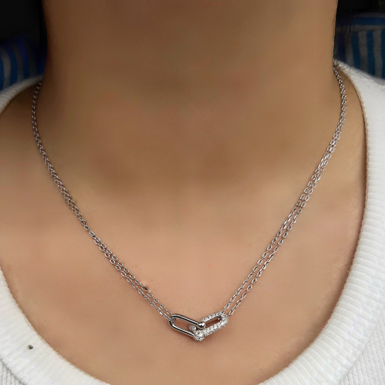 گردنبند نقره تیفانی Tiffany عیار 925